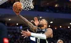 九游体育-马刺险胜快船，乔治点燃赛场